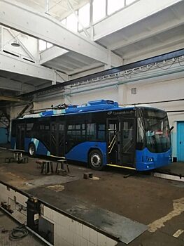 В Читу поставили новые троллейбусы «Авангард» из компании «Транс-Альфа» в 2021 году