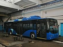 В Читу поставили новые троллейбусы «Авангард» из компании «Транс-Альфа» в 2021 году