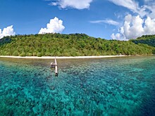 Два индонезийских острова оказались под водой