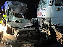 В ГИБДД назвали причину ДТП с микроавтобусом и грузовиком в Новосибирске