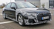 Audi A8 2022 года появился на первых снимках