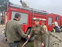 Спасатели тушат пожары в четырех населенных пунктах Киржачского района