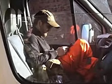 Бэнкси попал на видео