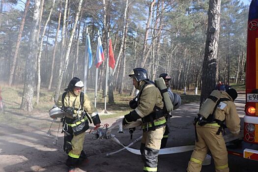 В СНТ «Дубовая Балка» на пожаре пострадал человек