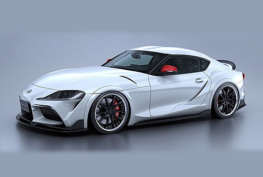 Агрессивный обвес для новой Toyota Supra покажут на закрытой выставке