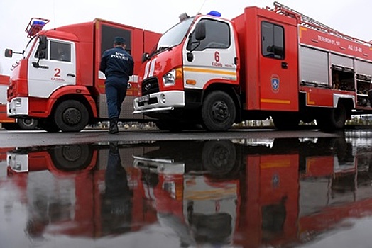 Шесть человек спасли при пожаре на юго‑востоке Москвы