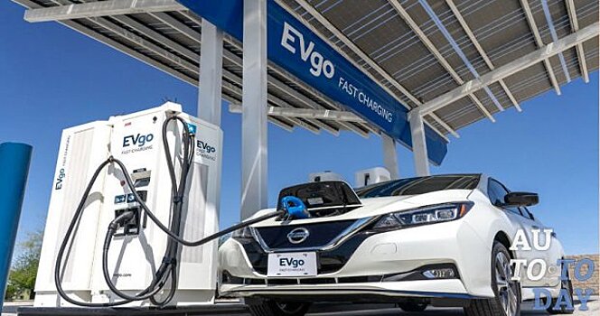 Nissan и EVgo расширяют сеть зарядных станций