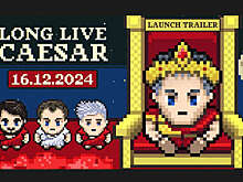 Юрий Хованский опубликовал трейлер своей видеоигры Long Live Caesar