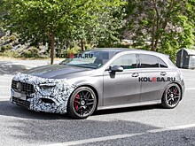 Mercedes-AMG отправил на испытания обновлённый A 45 S: хэтчбек попался фотошпионам