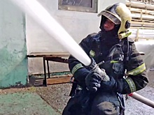 В Люберцах ликвидировано горение промышленного здания