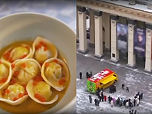 Дегустацию диковинных пельменей в Новосибирске показали на федеральном канале