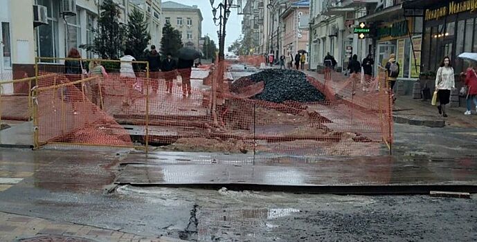 Замена теплотрассы на Семашко завершена