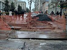 Замена теплотрассы на Семашко завершена