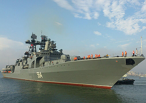 Отряд кораблей ТОФ прибыл во Вьетнам