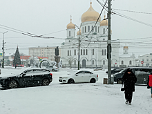 Снегопад обрушился на Ростов-на-Дону