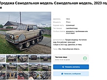 В России выставили на продажу вездеходный "Запорожец" на гусеницах: недорого