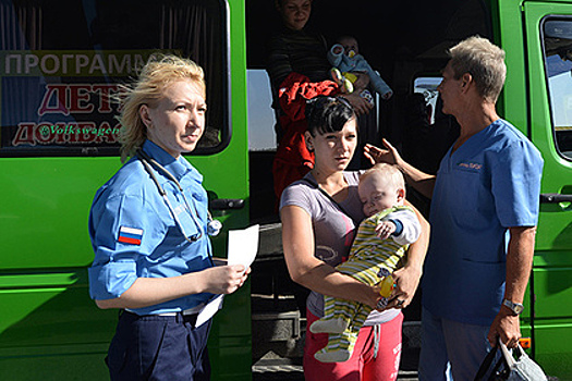 Волонтеры фонда Доктора Лизы отправились в Донецк за больными детьми