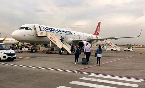 Первый после снятия ограничений самолет вылетел из Ростова в Турцию