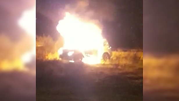 Устроил ДТП и спалил машину: в Воронежской области судья врезался в такси и устроил пожар
