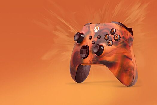 Xbox представила серию беспроводных геймпадов в пламенном стиле
