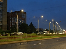 На Стародеревенской улице модернизировали наружное освещение