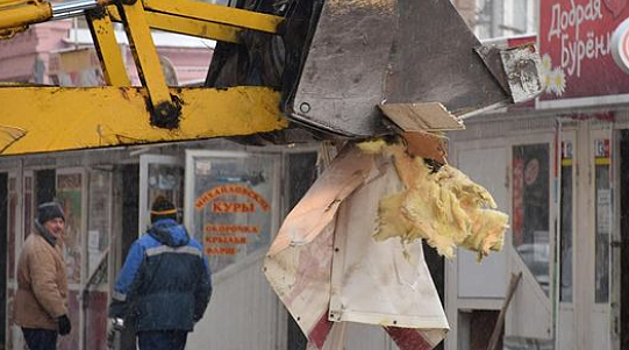Еще два незаконно установленных ларька снесут на 3-й Дачной