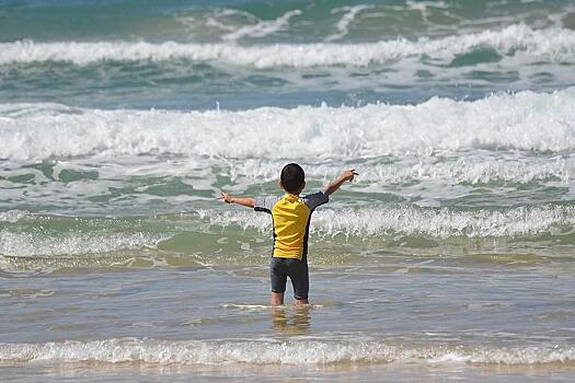 В Анапе детям запретили купаться в море