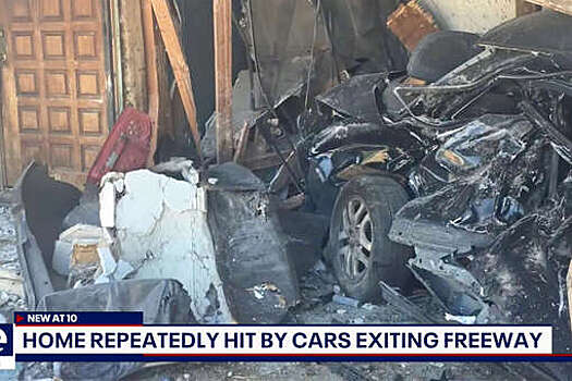 В дом жителя США врезался 23-й по счету автомобиль