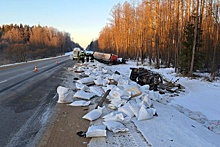 Два человека погибли в столкновении грузовиков под Калугой