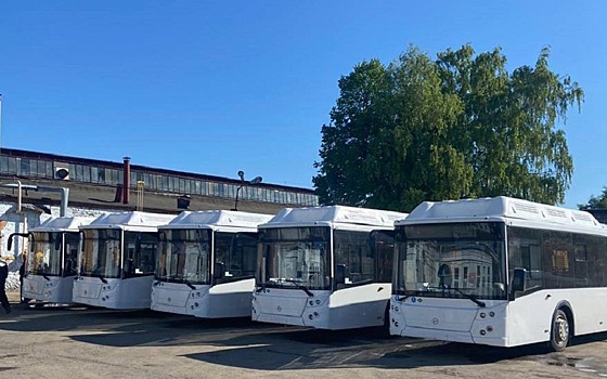 В Рязань 12 мая прибыли 5 из 47 низкопольных автобусов ЛиАЗ для «УРТ»