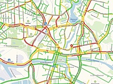 Калининград встал в восьмибалльных пробках