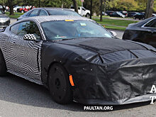 Быстрый Ford Mustang GT500 был замечен на тестах