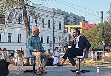 Иван Ургант и Владимир Познер провели творческую встречу с нижегородцами
