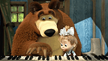 Взаимодействие взрослого и ребёнка стало главной особенность мультсериала "Маша и Медведь"