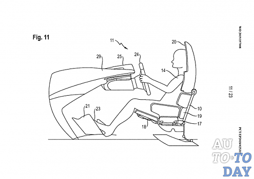 Porsche запатентовал новый дизайн для автомобильных сидений