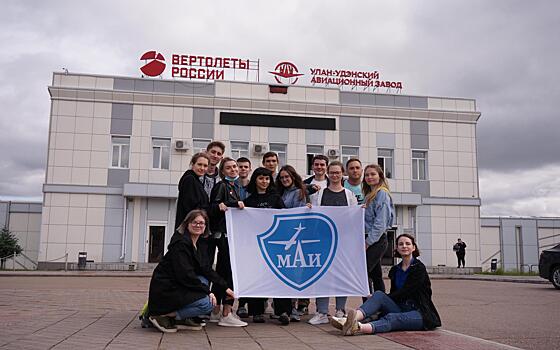 Реальный опыт: студенты МАИ проходят практику на Улан-Удэнском авиационном заводе