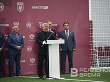 В Казани открыли новый футбольный манеж на базе "Рубина"
