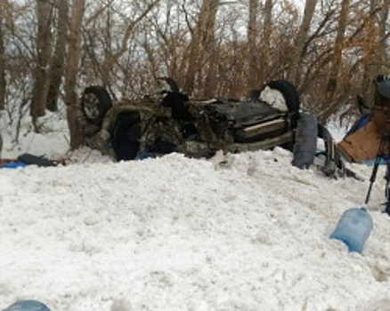 В Башкортостане столкнулись Renault и Mitsubishi, есть погибший