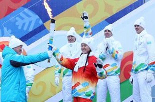 Огонь Зимней универсиады-2019 зажгли в Алматы