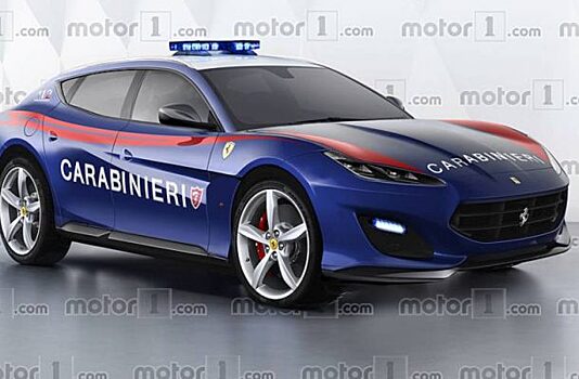 Внедорожник Ferrari передадут итальянским карабинерам