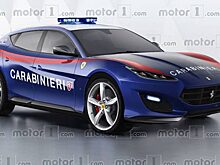 Внедорожник Ferrari передадут итальянским карабинерам