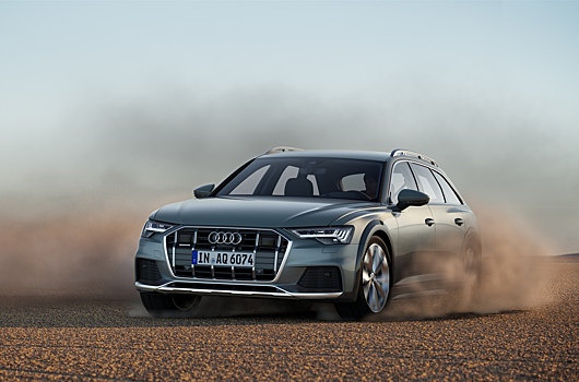 Новый Audi A6 allroad стал мягким гибридом