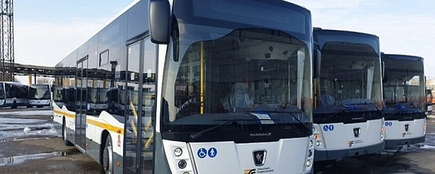 КАМАЗ поставит в Подмосковье более 400 городских и пригородных автобусов