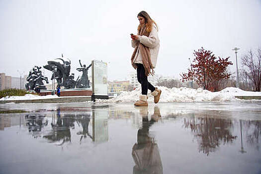 В Москве в понедельник ожидается до 0°С и снег