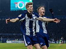 «Герта» с разницей в пять мячей разгромила «Кайзерслаутерн» в матче Кубка Германии