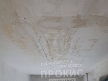 Соцсети: потолок сыпется на жителей одного из домов в Киселевске