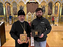 Храму сщмч. Ермогена в Зюзине подарили альбом из церкви Николай-до в Японии