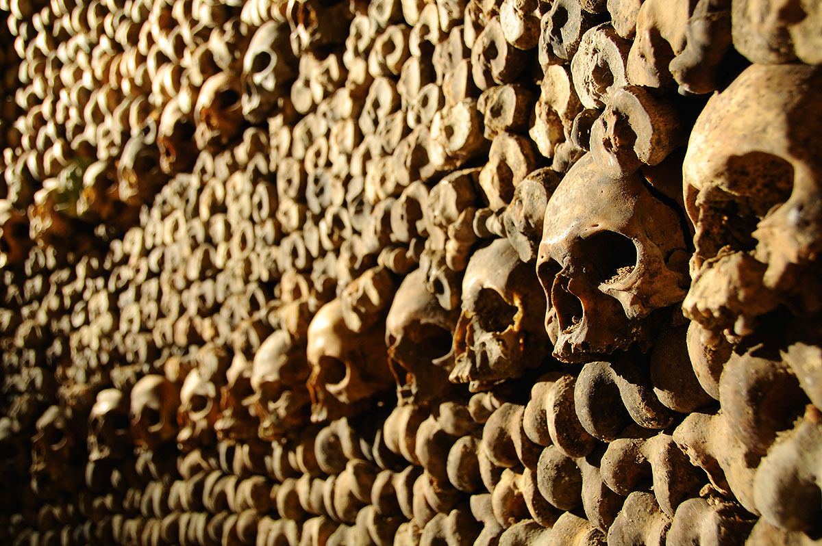 Катакомбы Парижа, Париж, Франция, Европа