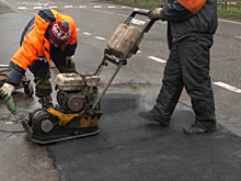 В поселке Архангельское отремонтировали три участка тротуаров