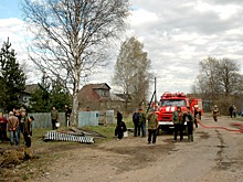 Посёлок в Хабаровском крае спасли от пожара